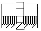 1/4" FPT x 1/4" FPT  Female Pipe Coupling